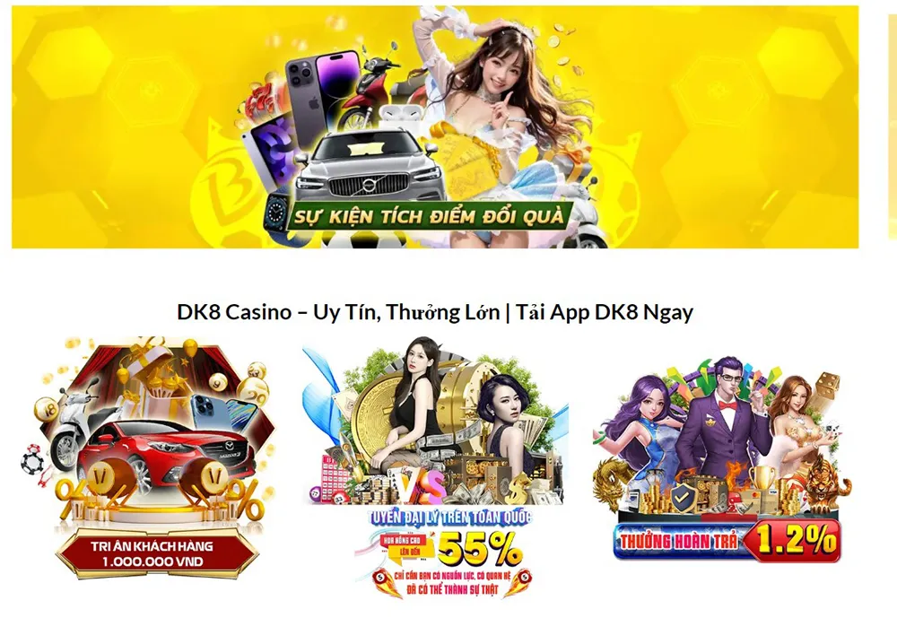 DK8 - DK Bet sảnh cá cược trực tuyến hàng đầu hiện nay