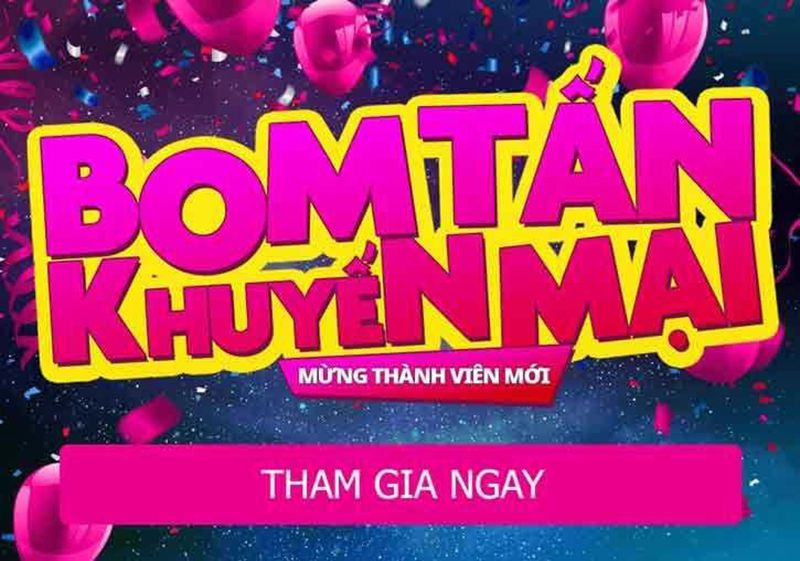 Khuyến mãi khi đăng ký thành viên mới